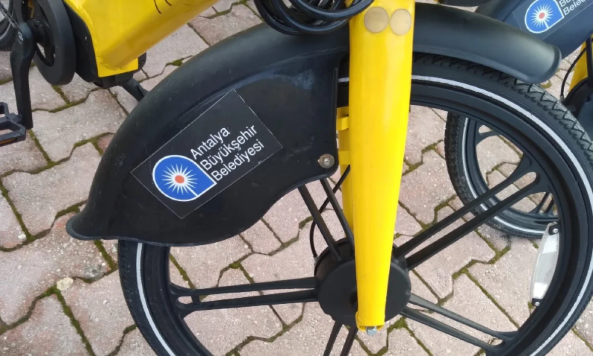Alanya&rsquo;da o bisikletler kaldırıldı