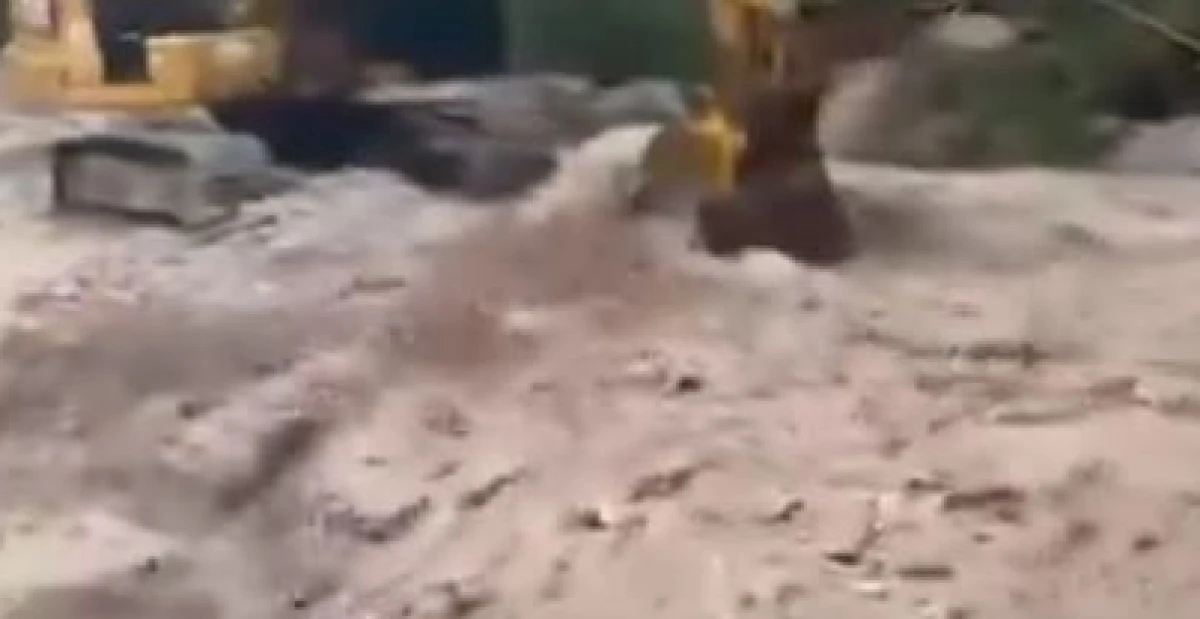 Aşağıg&ouml;kdere&rsquo;yi yine sel vurdu