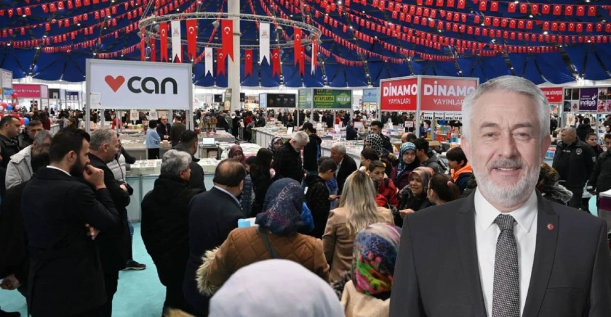 Başkan Başdeğirmen duyurdu: 8. Kitap Fuarı Kapılarını Açıyor