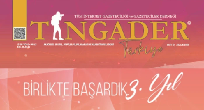 DERGİMİZ TİNGADER 3 YAŞINDA