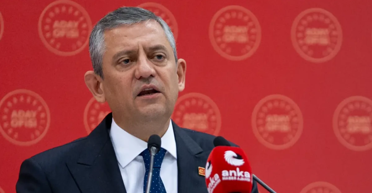 CHP lideri &Ouml;zg&uuml;r &Ouml;zel'e soruşturma