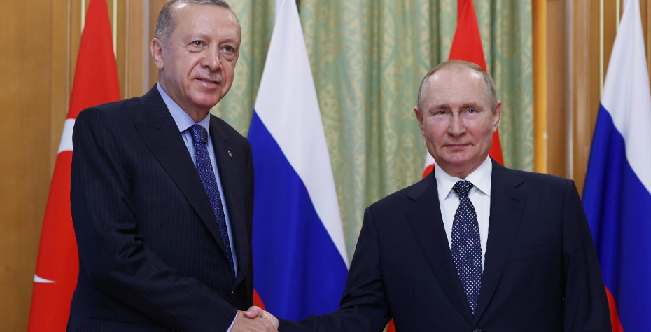 Cumhurbaşkanı Erdoğan Putin ile görüştü