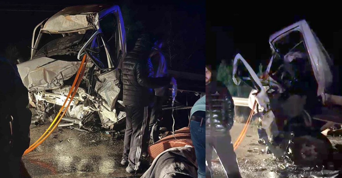 Dereboğazı yolunda feci kaza: 2&rsquo;si ağır 3 yaralı