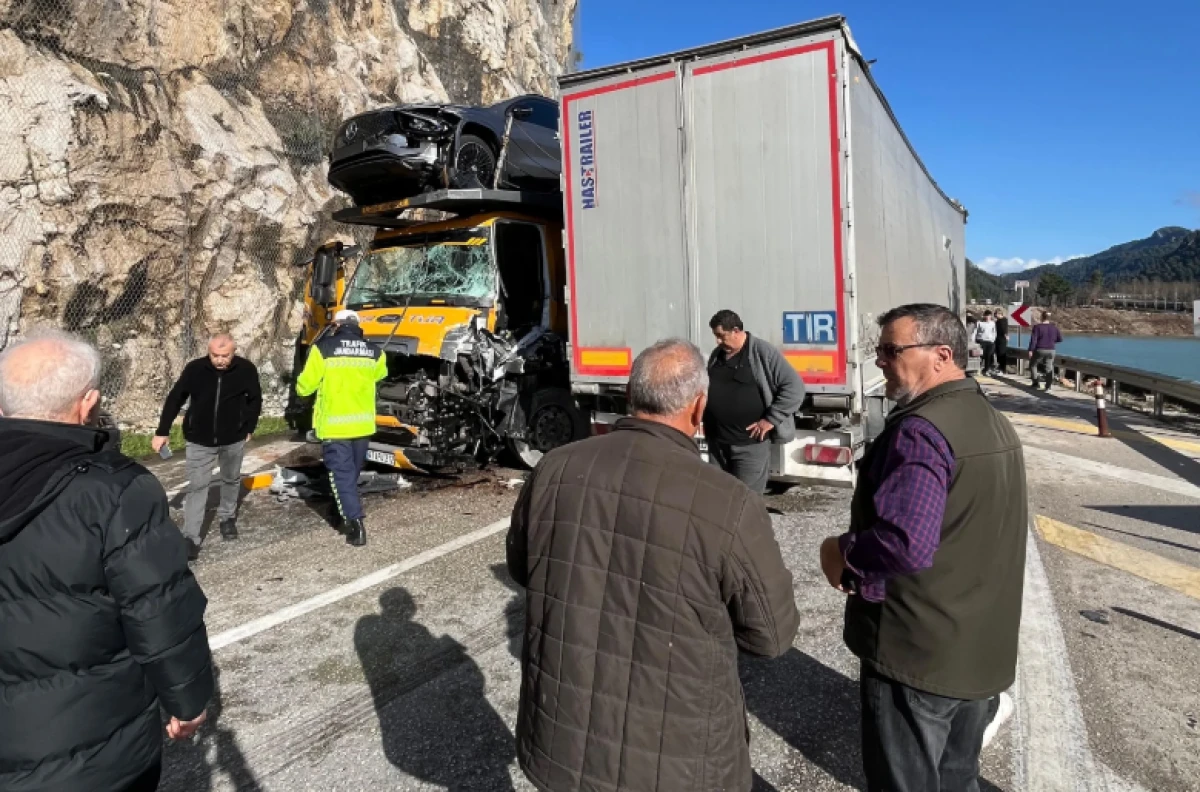 Dereboğazı Yolunda Kaza