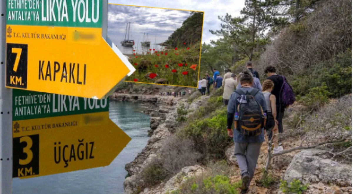 Dünyanın en güzel yürüyüş rotası Likya Yolu seçildi