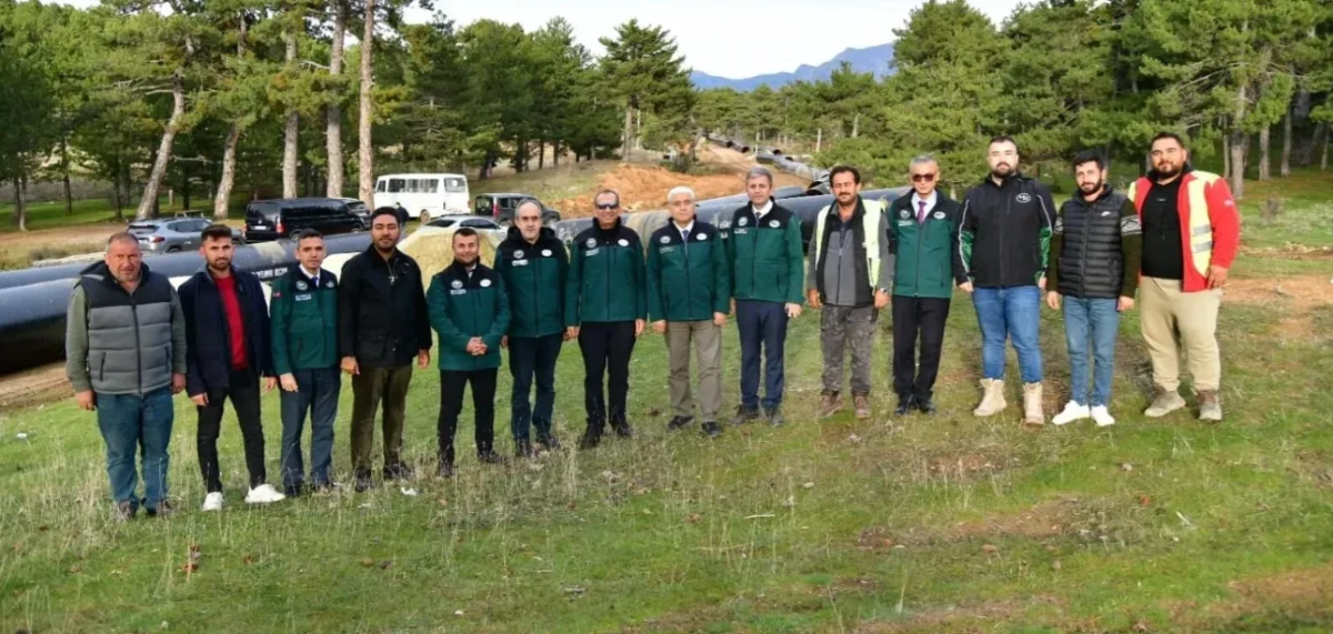Eğirdir Gölü'nde yürütülen projeler yerinde incelendi