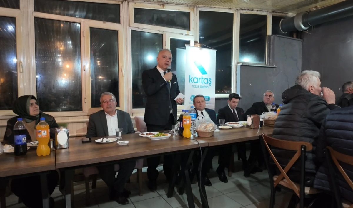 Eğirdir ve Aksulu iş insanları iftarda buluştu