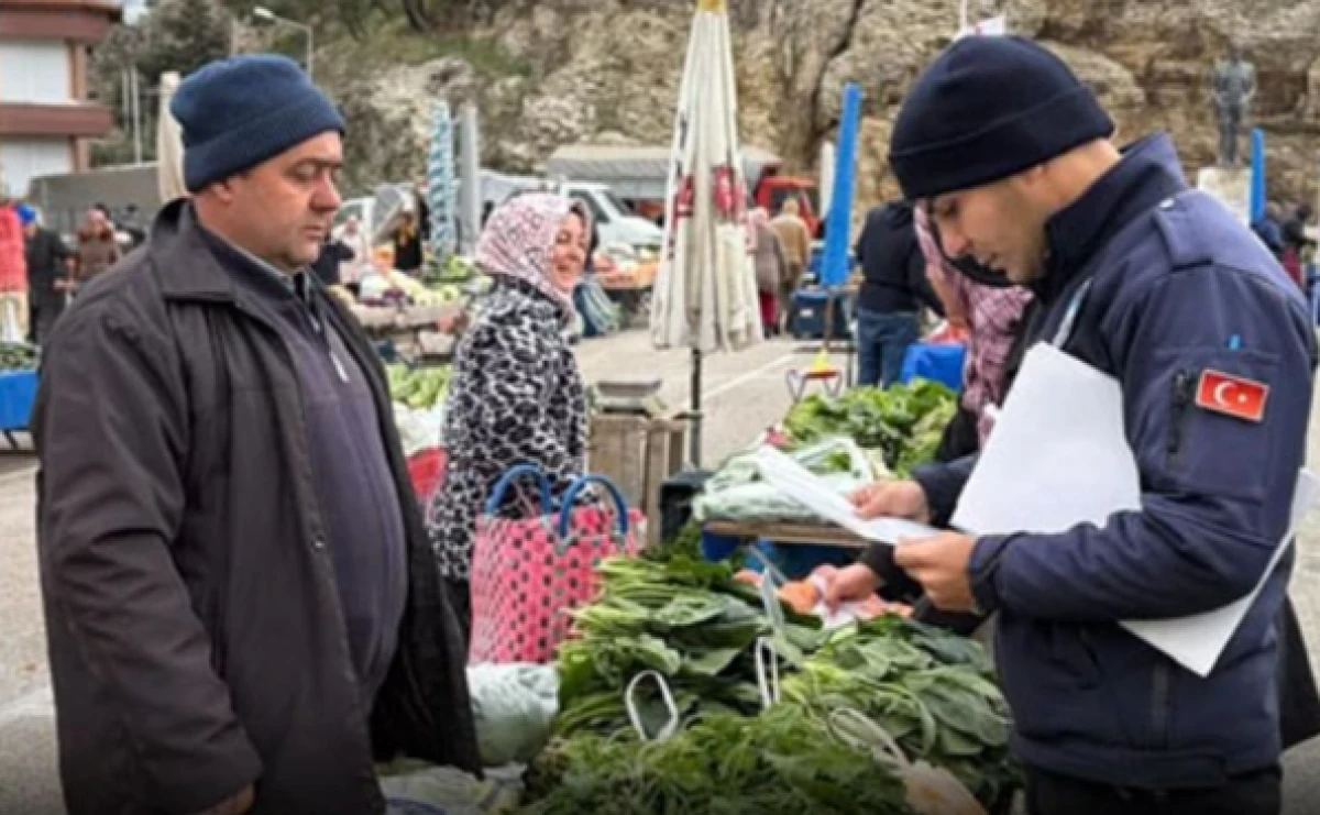 Eğirdir&rsquo;de pazarlara sıkı denetim