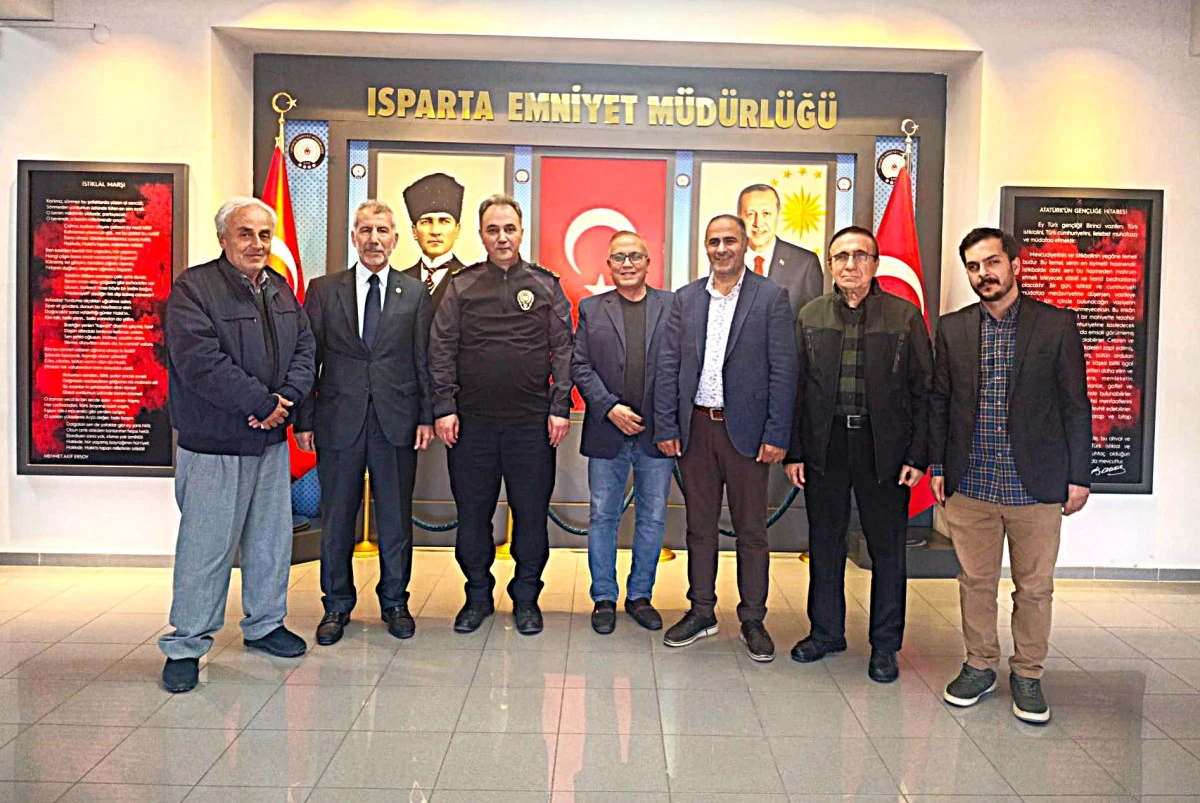 EMNİYET M&Uuml;D&Uuml;R&Uuml; BİLDİRİCİ&rsquo;YE 181. KURULUŞ YILD&Ouml;N&Uuml;M&Uuml; ZİYARETİ