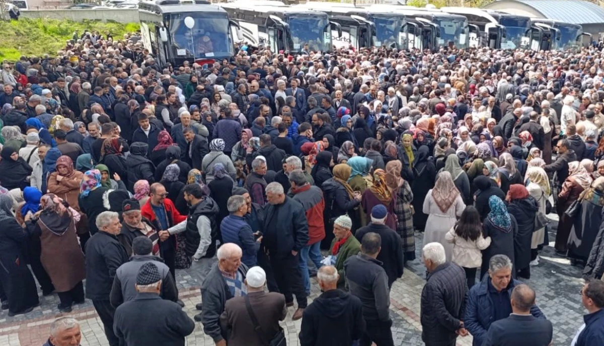 Hacılar Kutsal Topraklara Uğurlandı