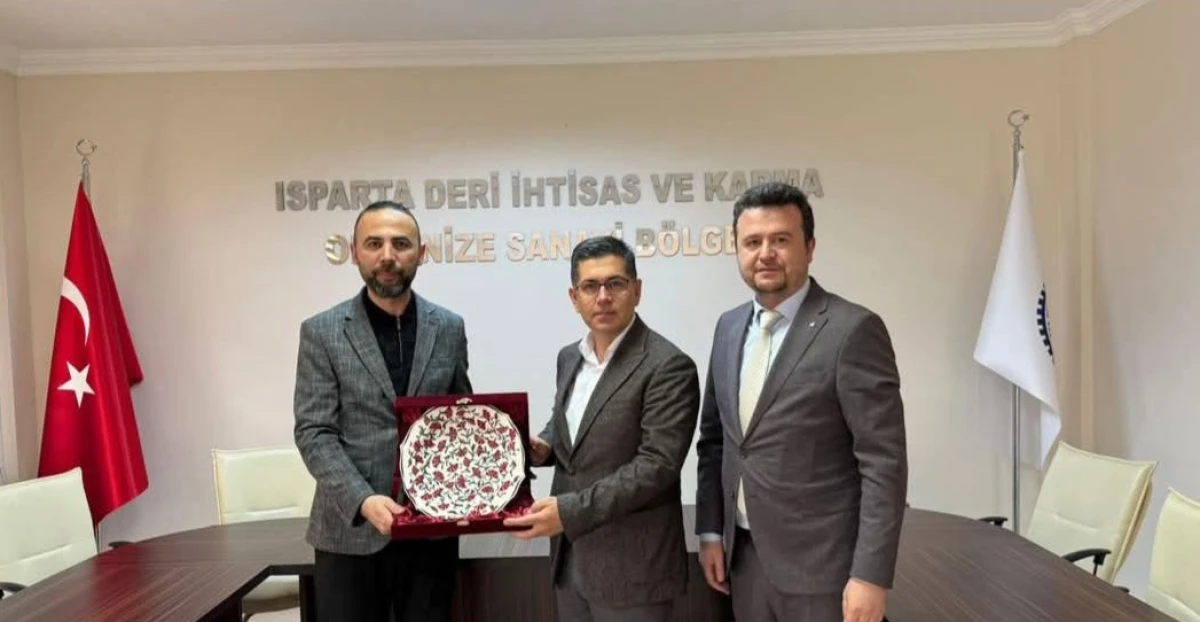 Halıcı'dan Deri OSB'ye ziyaret