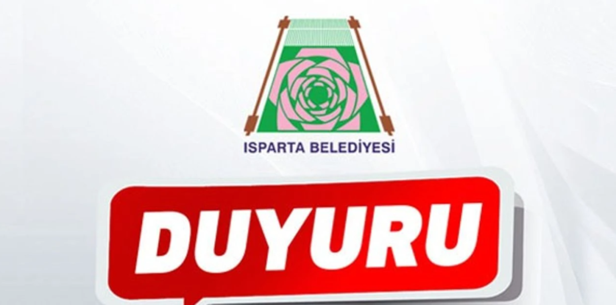 Isparta Belediyesi’nden vatandaşlara duyuru! Hem trafik kapatılacak hem sular kesilecek