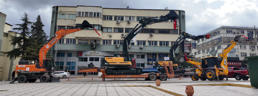 Isparta Belediyesi’nin araç filosu güçleniyor