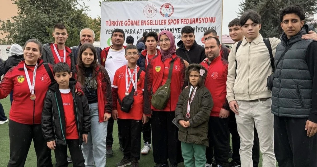Isparta G&ouml;rme Engelliler Spor Kul&uuml;b&uuml; atletizme damga vurmanın gururunu yaşıyor