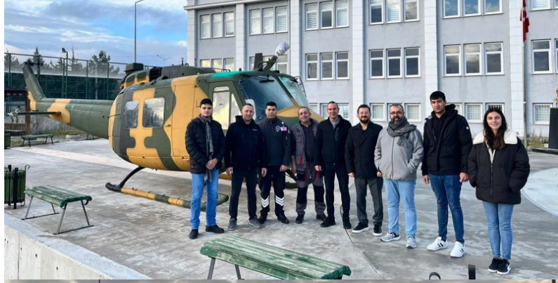 Isparta'da Havacılık Eğitimine Helikopter Takviyesi