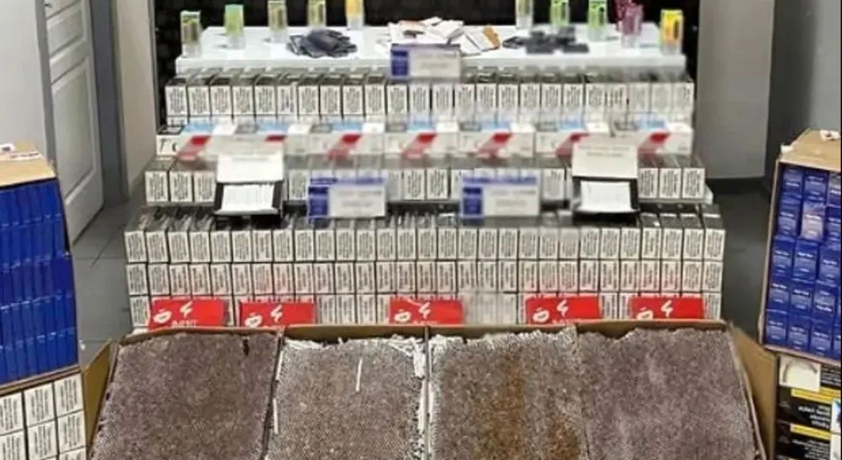 Isparta'da ka&ccedil;ak sigara operasyonu