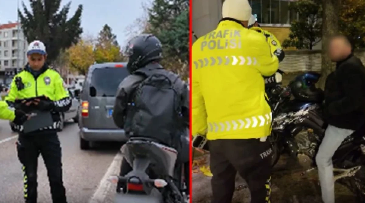 Isparta'da motosiklet denetimleri arttı