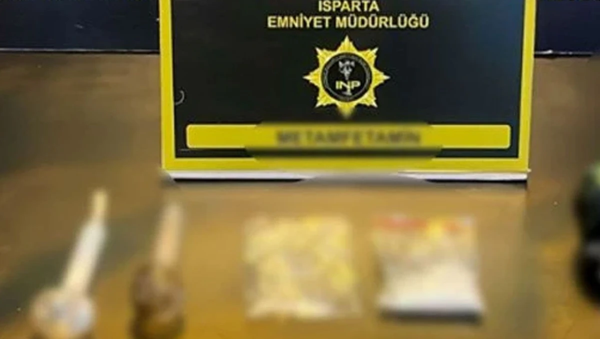 Isparta&rsquo;da Narkotik Operasyonu: 3 Ş&uuml;pheli Hakkında İşlem Yapıldı