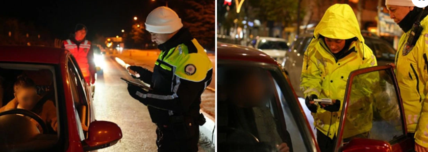 Isparta'da trafik ekiplerinden yoğun denetim