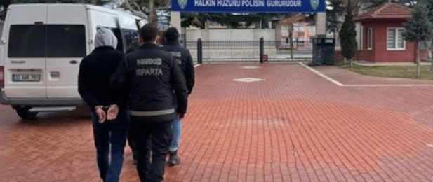 Isparta'da uyuşturucu operasyonu: 2 şüpheli tutuklandı