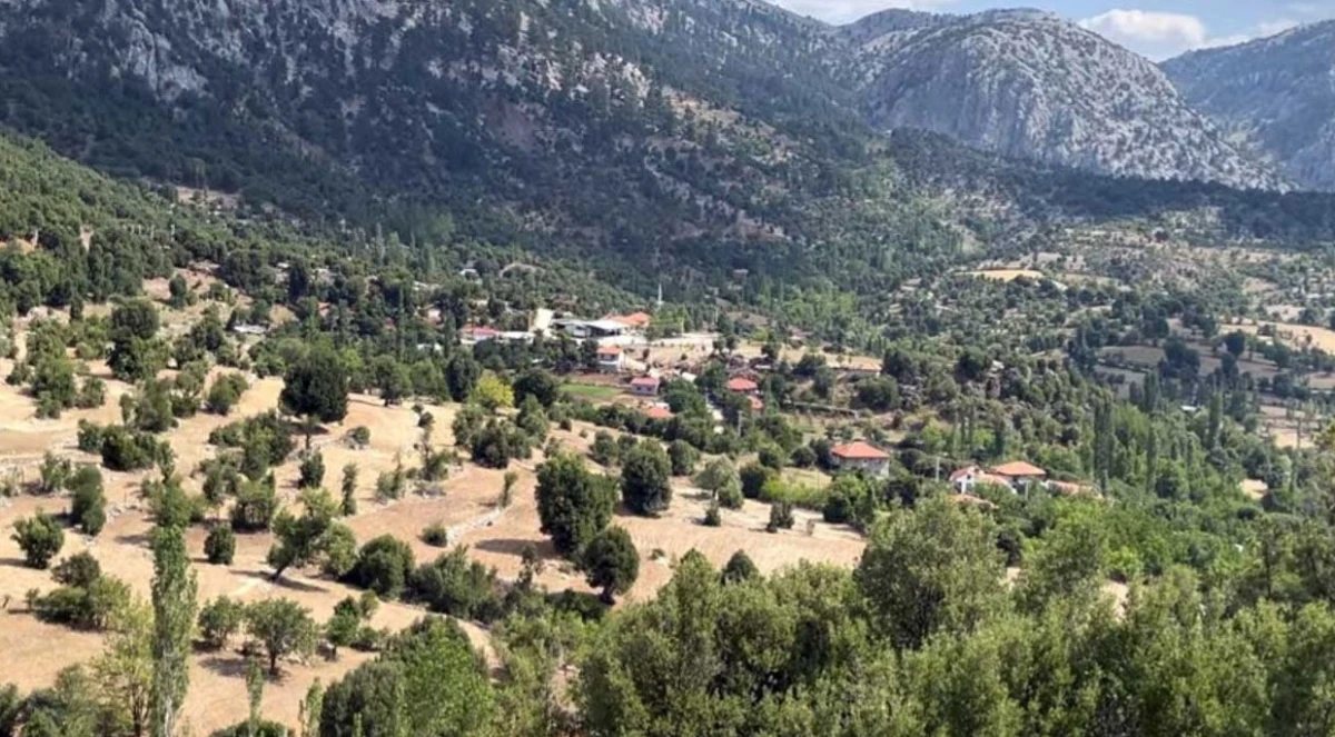 Isparta&rsquo;daki k&ouml;yde şaşırtan n&uuml;fus tablosu