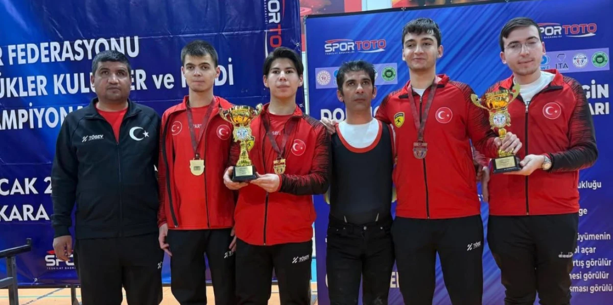 Isparta&rsquo;ya &ccedil;ifte kupa ve 8 madalya gururu! 