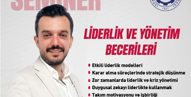 ITSO’da Liderlik Ve Yönetim Becerileri Semineri