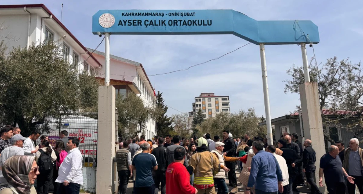 Kahramanmaraş'ta okulda silahlı saldırı