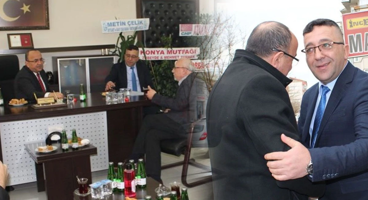 Mazbatasını Alan Tun&ccedil;bilek&rsquo;e İlk Ziyaret Başkan Tural&rsquo;dan