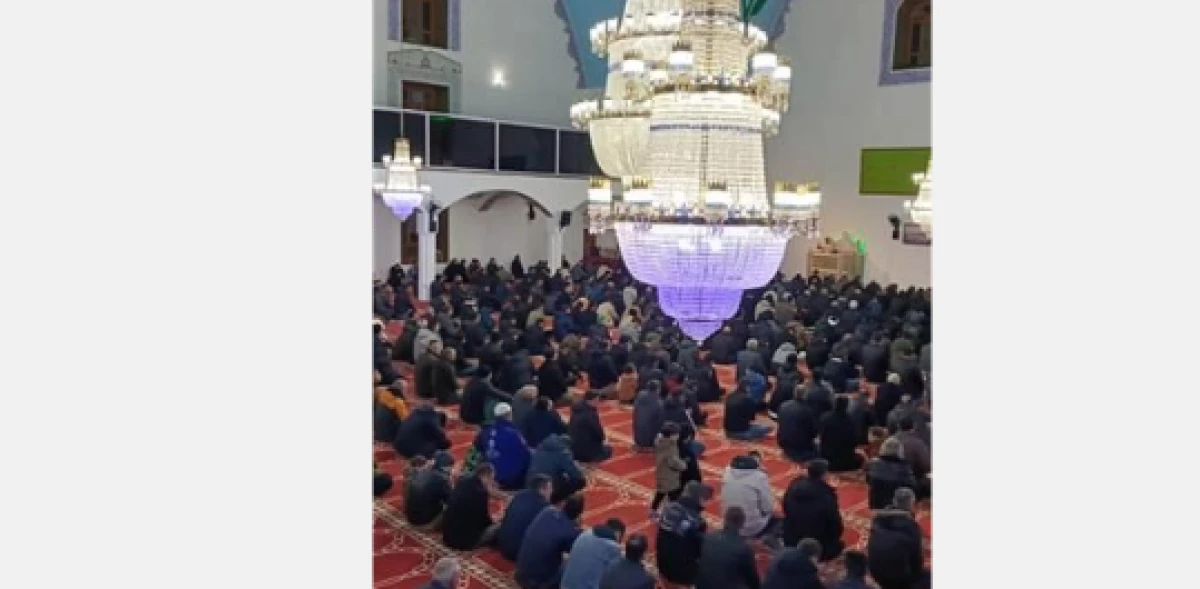 Mira&ccedil; gecesi Isparta'da dualarla ihya edildi