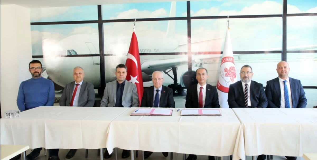 SD&Uuml; ile ERAH Havacılık Akademisi Arasında İş Birliği Protokol&uuml; İmzalandı