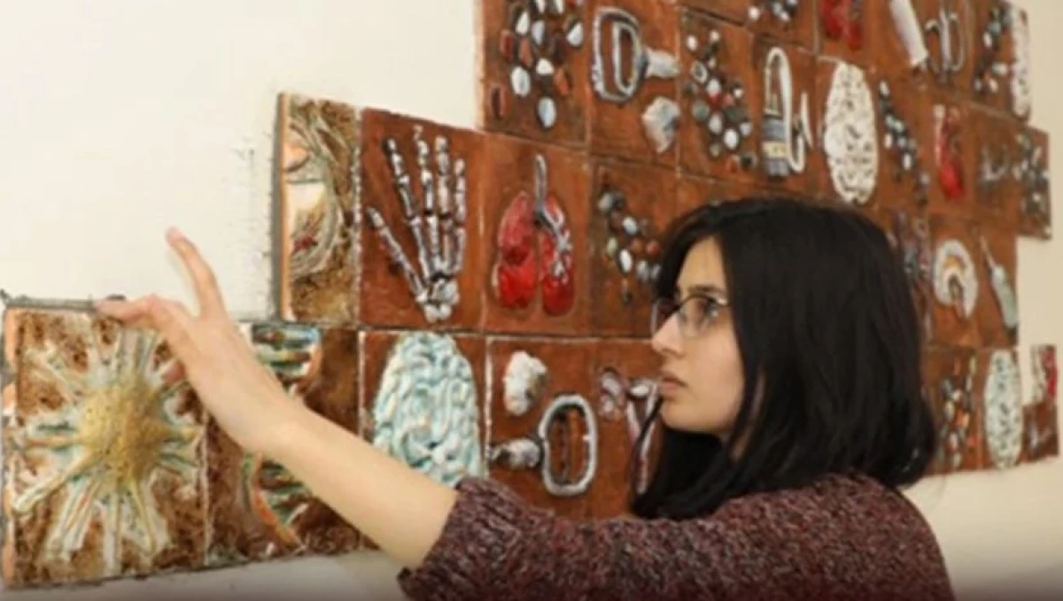 SD&Uuml; Tıp Fak&uuml;ltesi &Ouml;ğrencilerinden Kamp&uuml;se Sanatsal Dokunuş