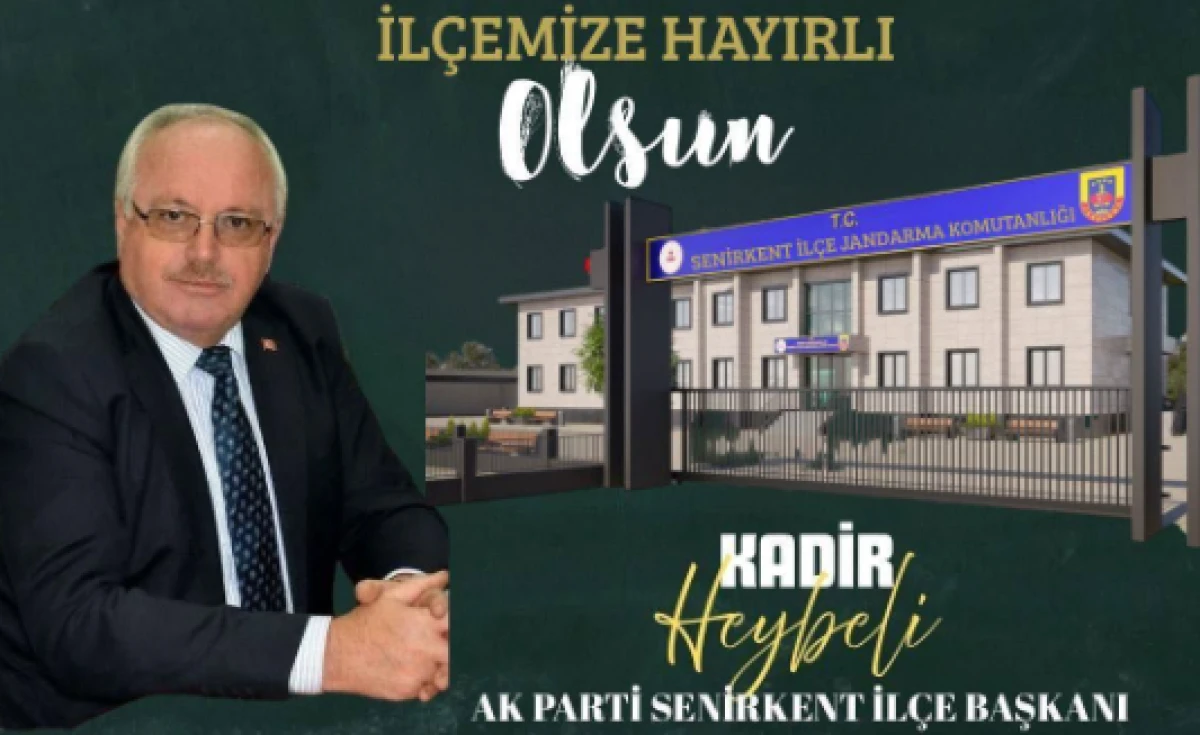 Senirkent&rsquo;e Yeni İl&ccedil;e Jandarma Komutanlığı Binası Geliyor