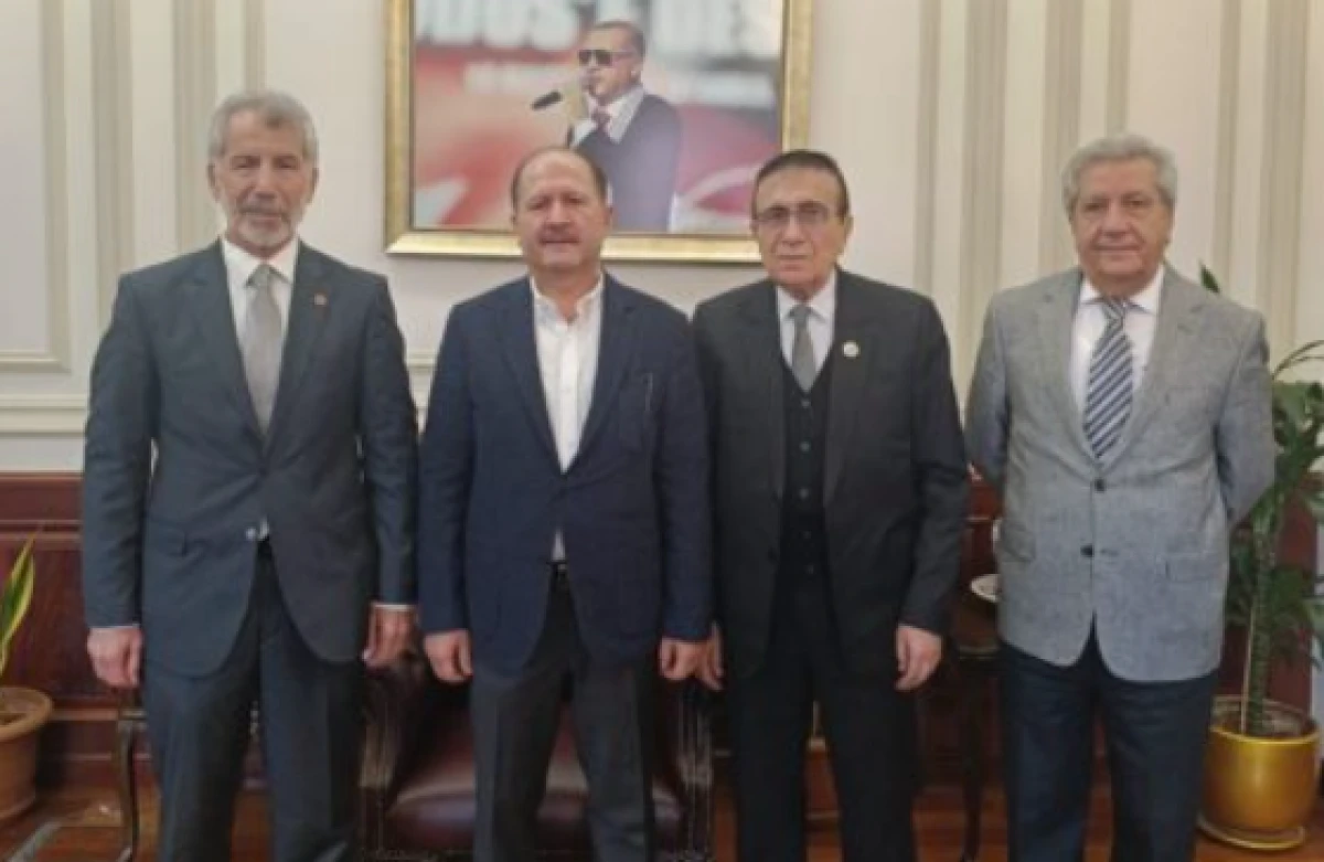 TİNGADER ve Isparta 1176 MİRYOKEFALON Zafer Derneği'nden  Adalet Bakan Yardımcısı Ramazan Can&rsquo;a anlamlı ziyaret