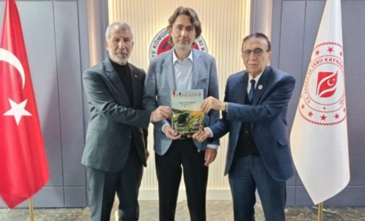 TİNGADER&rsquo;DEN TKİ GENEL M&Uuml;D&Uuml;R&Uuml; ABDULLAH &Ccedil;İFT&Ccedil;İ&rsquo;YE ZİYARET