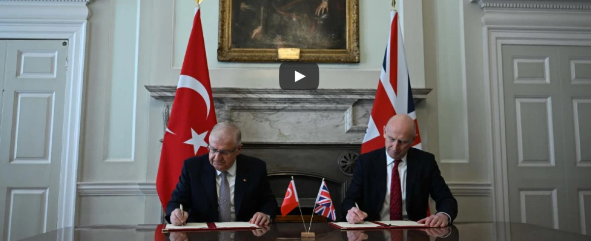 T&uuml;rkiye ve İngiltere, Eurofighter Typhoon Projesi kapsamında teknik ve lojistik destek s&ouml;zleşmesi imzaladı