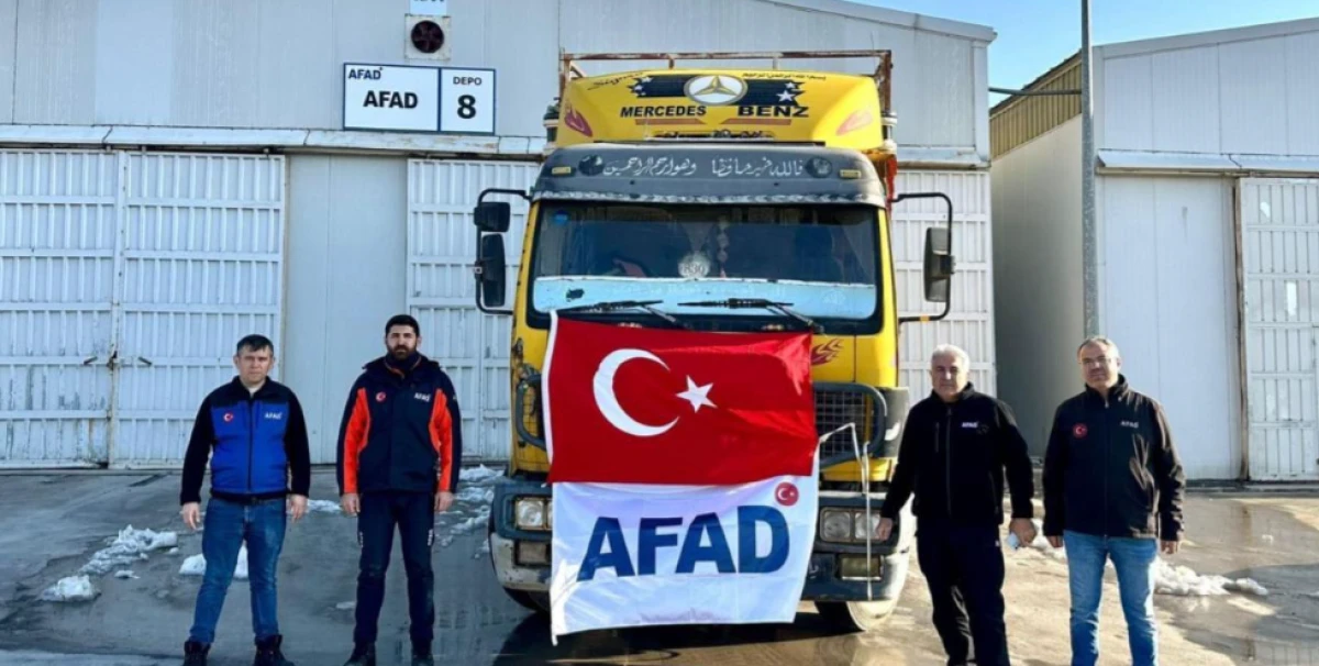 T&uuml;rkiye'den Suriye'ye şefkat eli