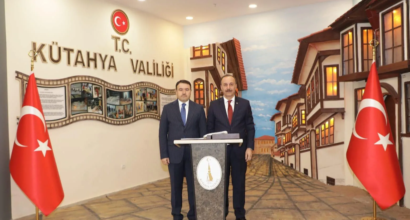 Vali Erin Kütahya ve Bilecik valilerini ziyaret etti