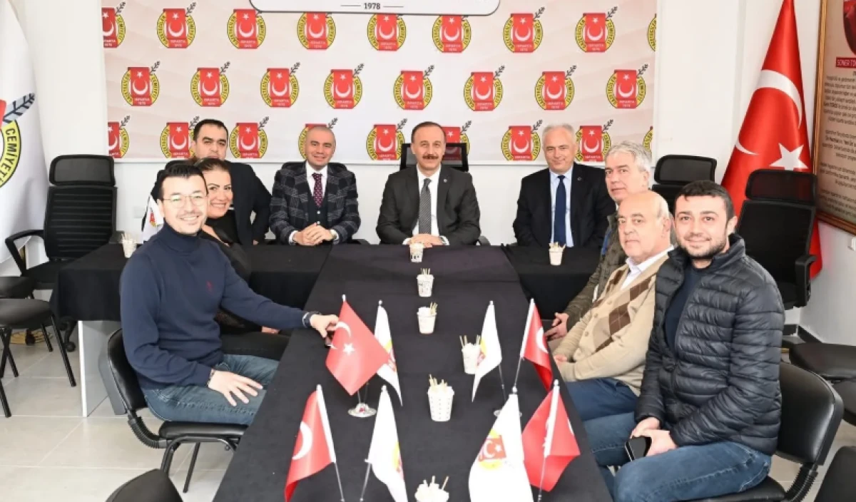 Vali Erin'den Gazeteciler Cemiyetine Ziyaret