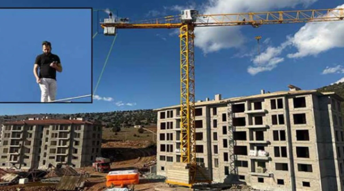 Yalva&ccedil; TOKİ Şantiyesinde İntihar Girişimi