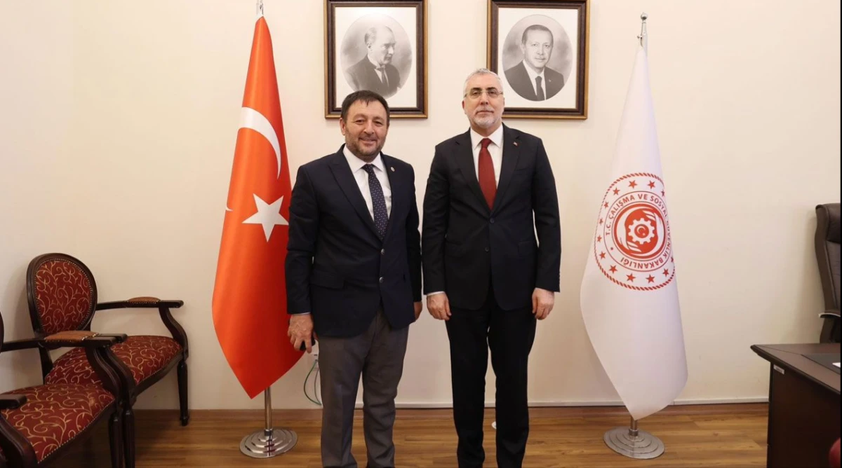 Zabun, Bakan Işıkhan İle Isparta'nın Taleplerini G&ouml;r&uuml;şt&uuml;